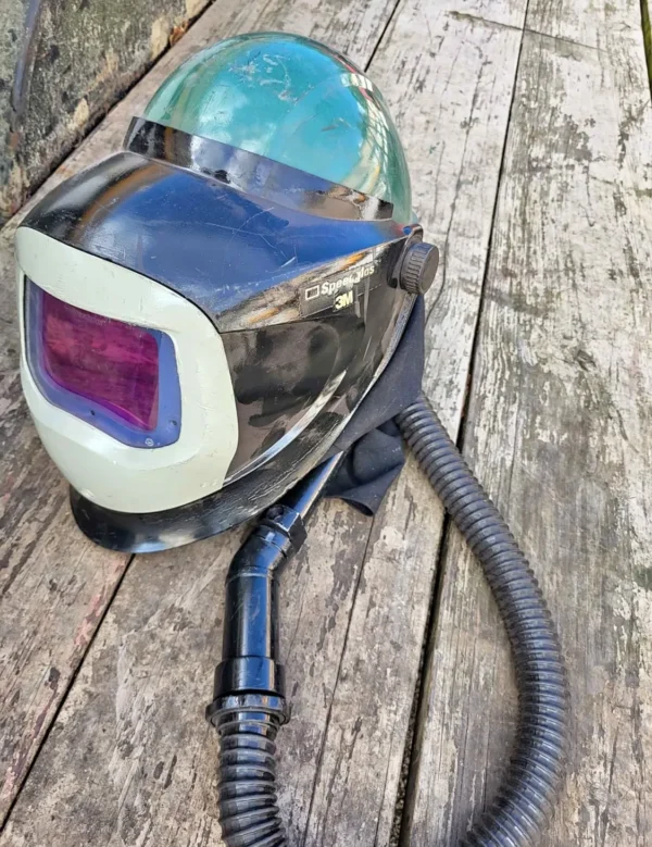 Air-cooled Speedglas welding hood with ventilation and premium lens Meldverse