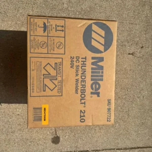 Brand new Miller Thunderbolt 210 Stick Welder in box – Meldverse welding equipment