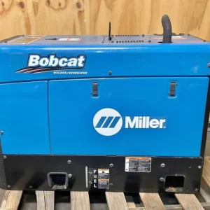 Miller Bobcat 225 Gas-Powered Welder – 89 Hours, Dinse Quick Connects – For Sale on Meldverse
