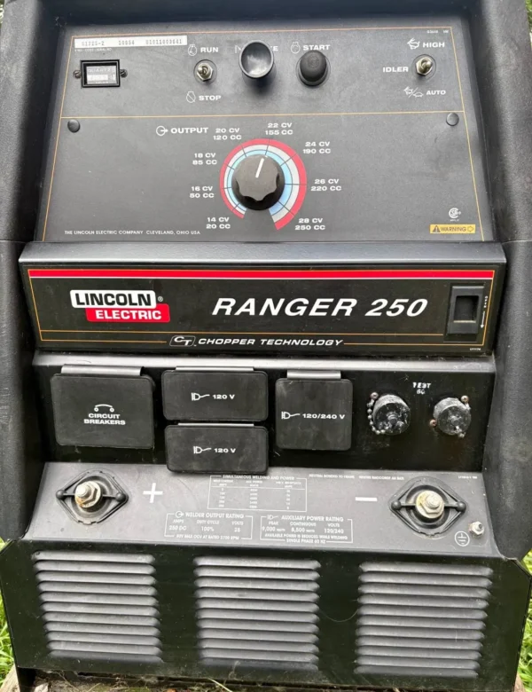 Lincoln Electric Ranger 250 Welder Generator – Only 9.5 Hours – Like New – Meldverse