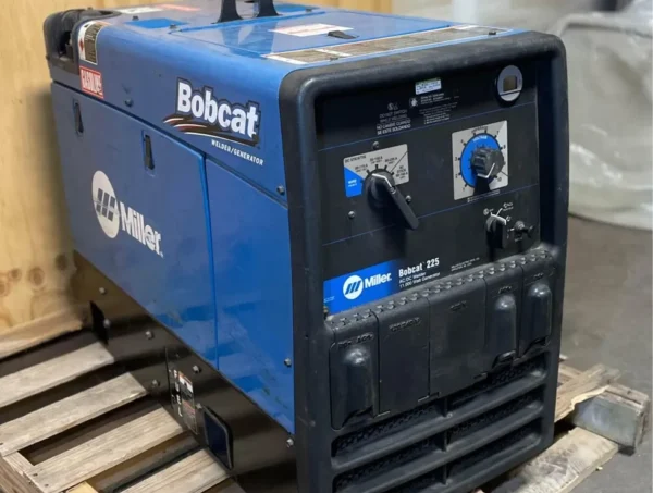 Miller Bobcat 225 Gas-Powered Welder – Only 89 Hours, Dinse Connects Included - Image 2