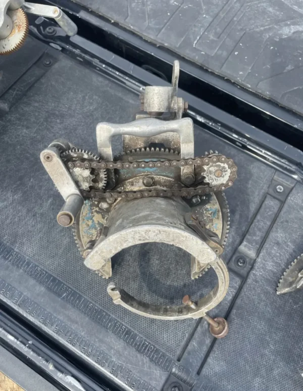 Pipe Bevel Machine Set – 2–4 inch and 3–8 inch Range – For Sale at Meldverse