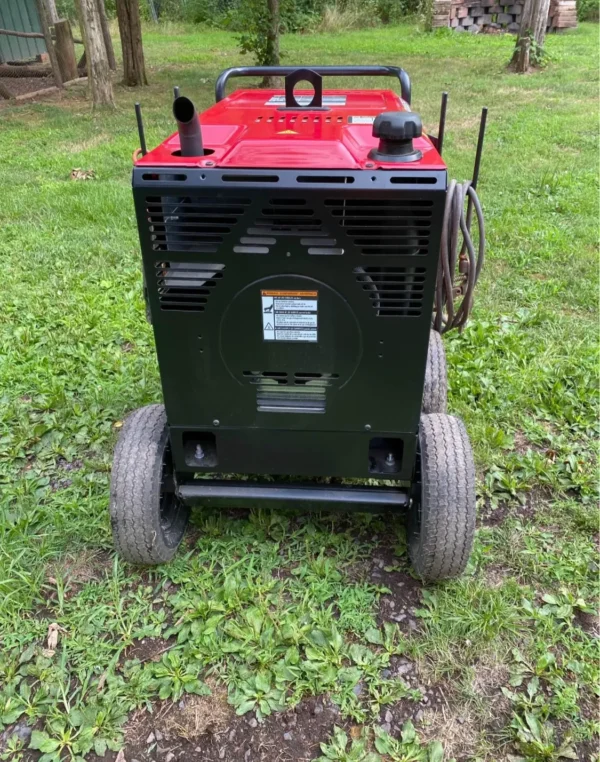 Lincoln 330 MPX Welder with Cart, Remote, Leads, Clamp – Only 30 Hours – Meldverse