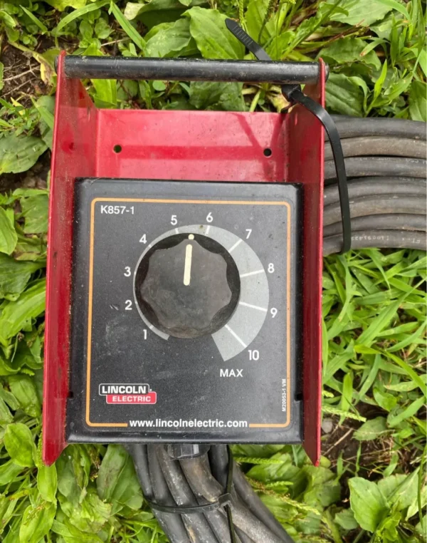 Lincoln 330 MPX Welder with Cart, Remote, Leads, Clamp – Only 30 Hours – Meldverse