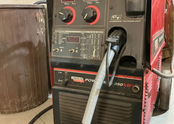 Lincoln Electric PowerMig 350 Multi-Process Welder – Ground Lead + Magnum Pro MIG Gun - Image 9
