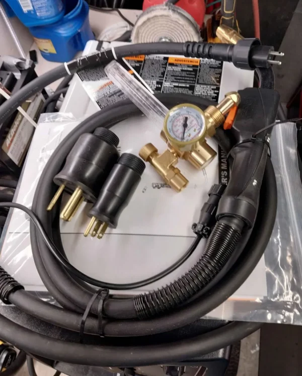 Brand New Hobart Handler 210MVP MIG Welder – Dual Voltage, Spool Gun Ready – For Sale at Meldverse