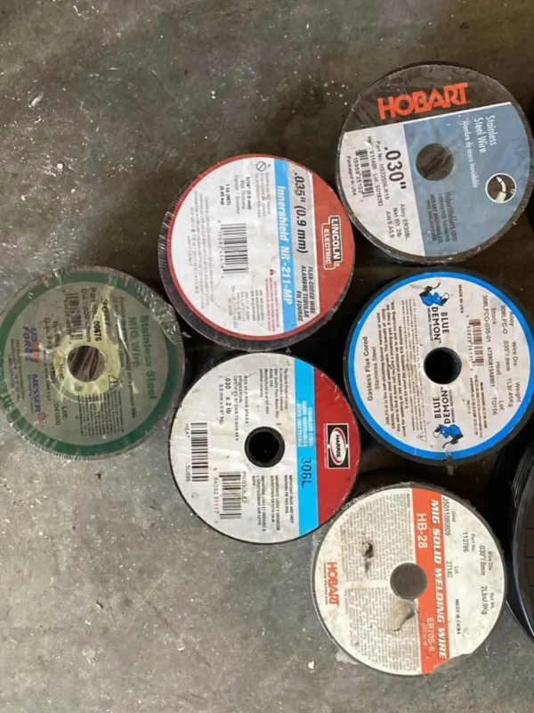 Mixed MIG Welding Wire Spool Bundle – Steel, Stainless, Flux Core – Lincoln, Harris, Blue Demon – Meldverse