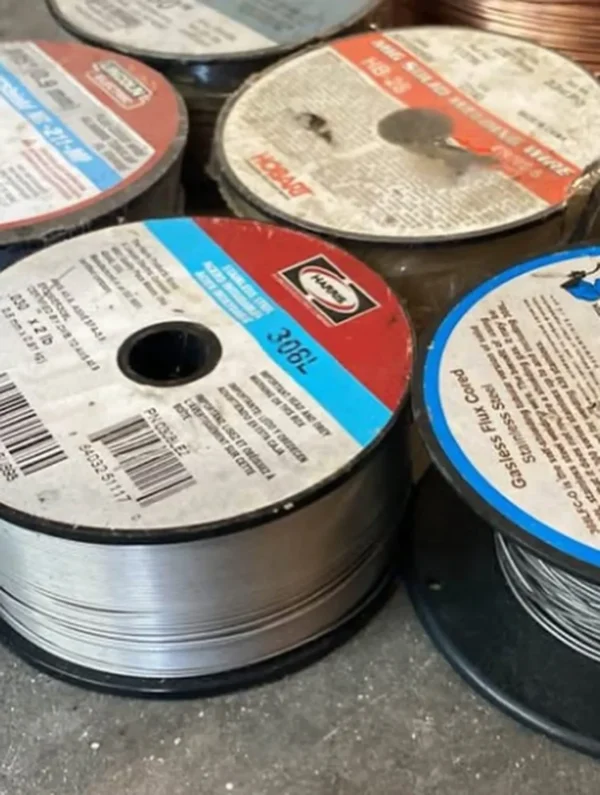 Mixed MIG Welding Wire Spool Bundle – Steel, Stainless, Flux Core – Lincoln, Harris, Blue Demon – Meldverse