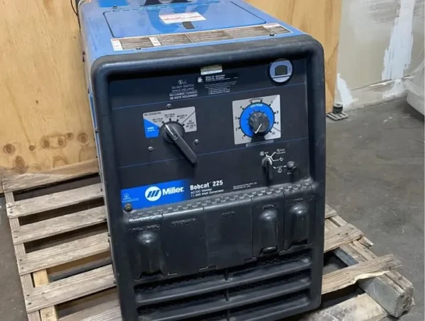 Miller Bobcat 225 Gas-Powered Welder – Only 89 Hours, Dinse Connects Included - Image 5